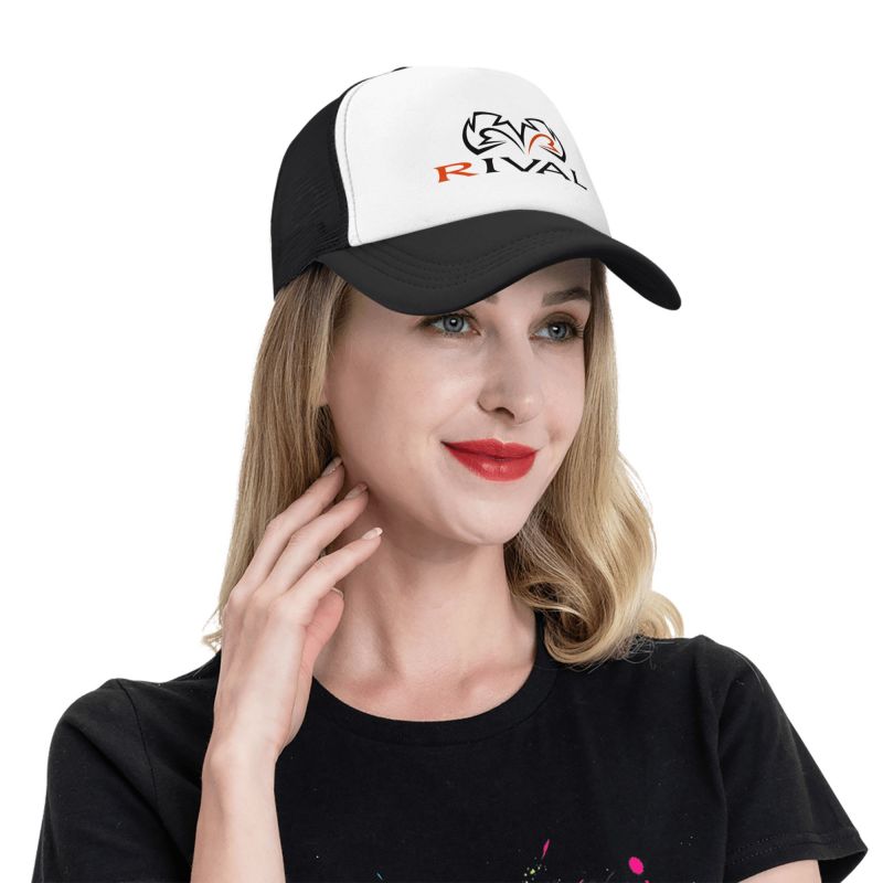 Rival Boxing Print Mesh Baseball Caps Unisex Hip Hop Adjustable Snapback Hat Women Men Summer Casual Sun Visor Hats