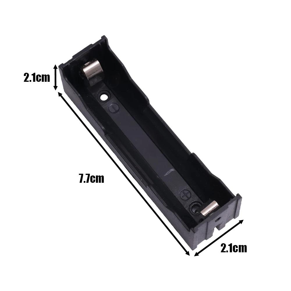 

1/3/5Pcs 18650 Battery Storage Box DIY 3.7V Batteries Holder Container with Clip Pin 1x 2x 3x 4x Slot For 18650 Battery Box