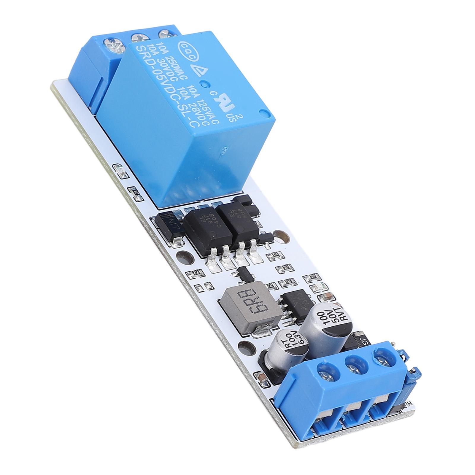 

Relay Module with Optocoupler Isolation Adjustable Overcurrent Guard Support High Low Level Control