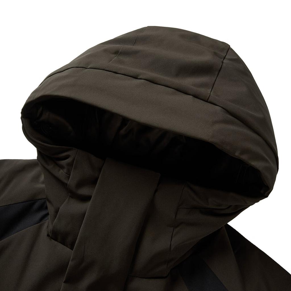 adidas Giacca Sportiva Calda con Cappuccio e Zip in Piuma Spessa Uomo Giacche KB5661