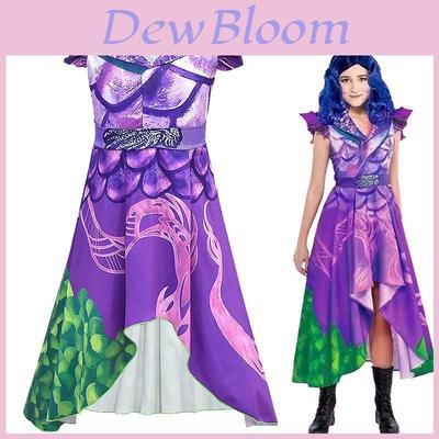 Elegant And Enchanting Descendants 3 Mal Cosplay Costume For Adult Girls Perfect For Halloween