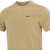 Nike Cotton Embroidered Logo Short Sleeve T-Shirt Men Tops Beige BV0508-206
