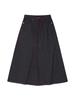 KIRSH X True Religion Stitch Point Denim Wide Skirt [Dark Blue]
