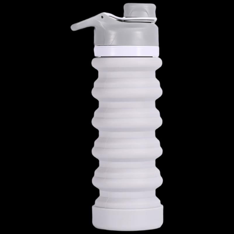 WRDEW Collapsible Silicone Sports Water Bottle