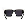 Fashion Luxury Oversized Square Sunglasses UV400 Protection Shield Big Frame For Women Men Classic Design