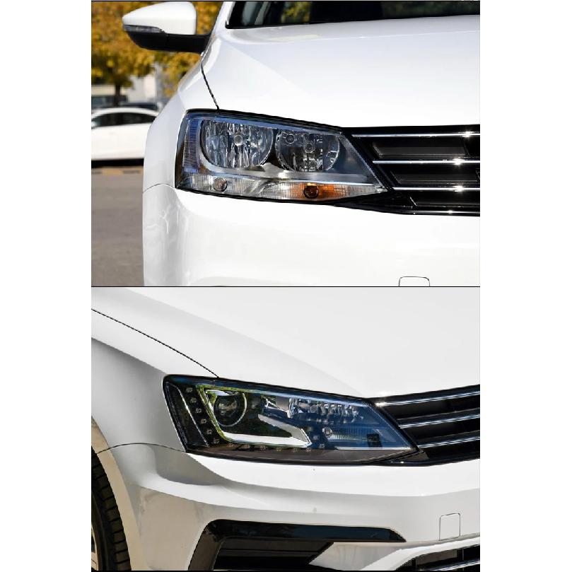 Für VW Jetta (Sagitar) 2012 2013 2014 2015 2016 2017 2018 scheinwerfer Transparente Abdeckung Lampenschirm Scheinwerfer Shell Objektiv Plexiglas