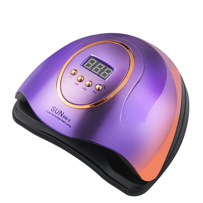 Professional UV LED Nail Lamp With Red Light Technology Fast Curing No Darkening Hands 45/66/72/90 Beads Options