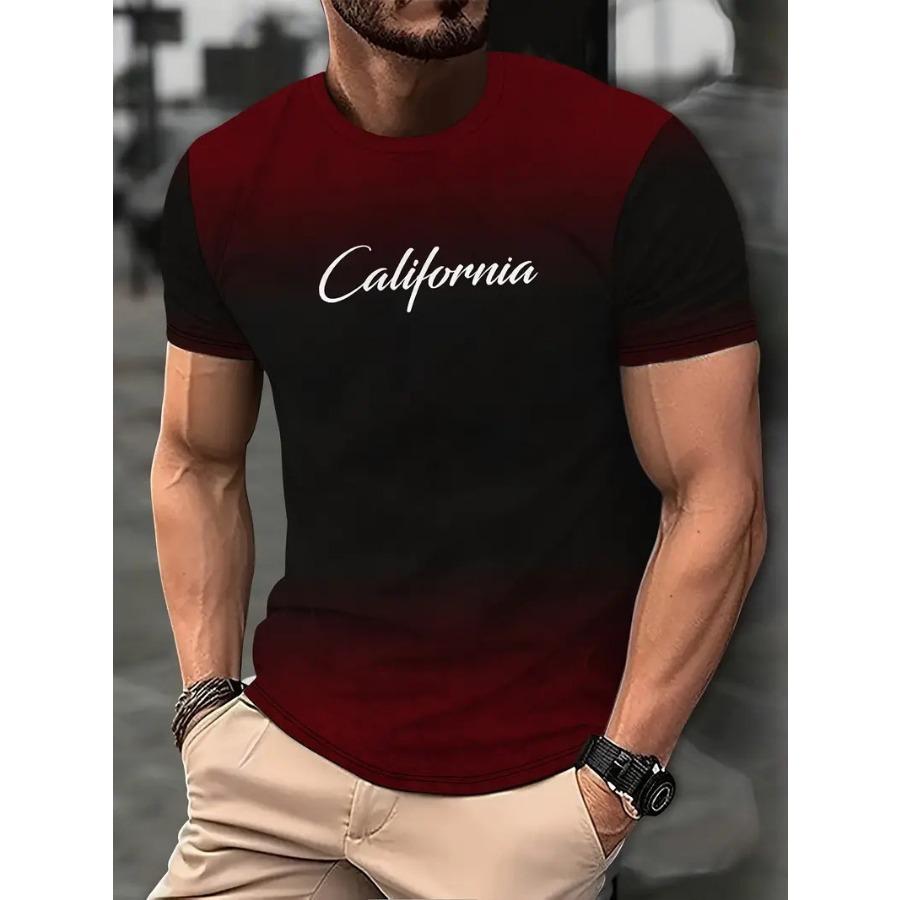 XL-6XL T-shirt Oversize da Uomo Girocollo Manica Corta Stampa 3D Flash T-shirt Casual Uomo Estate Taglie Forti T-shirt