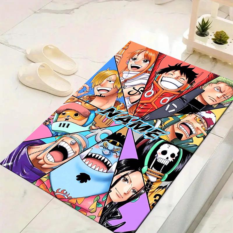 Custom 1Pc One Piece Adventure Rug Office Carpet Indoor Outdoor Entrance Doormat Nonslip Soft And Comfortable Living Room D2915195