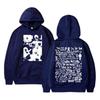 When We All Fall Asleep Where Do We Go Double Sided Graphic Hoodie Men Women Fashion Pullover Men's Oversized Sweatshirt