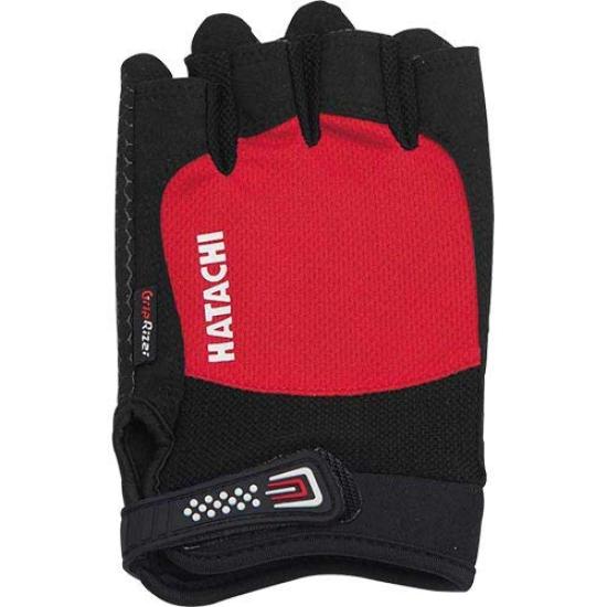 

HATACHI Ground Golf Power Finger BH8013 Gloves, Red, Small,