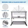 Bassinet Netting Cover Baby Mosquito Net Tent Breathable Foldable Mesh For Rocking Cradle Stroller Playard Toddler Hammock Small