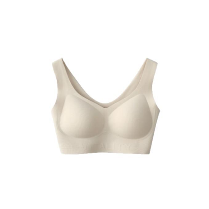 Warm Skin Traceless Grinding Wide Shoulder Strap Foundation Warm Skin Anti-light Gathering Soft Support Invisible Text