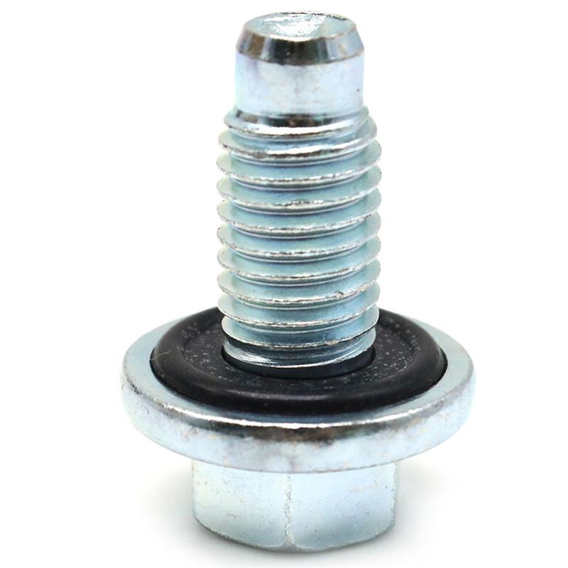 Oil Pan Drain Plug Bolt w/ O-Ring For Chevrolet For Buick For Cadillac For GMC 11562588 24100042 03538469 96829610 11518377