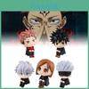 Adorable Jujutsu Kaisen Pvc Figure Set Includes Gojo Itadori Nobara And Fushiguro