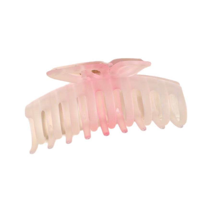 Mattierter Schmetterling Hai Haarspange - Elegantes quadratisches Griffzubehör für Damen