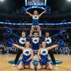 Multicolors Cheerleader Pom Poms 30cm*37cm Gymnastics Pompoms  Dance Party Concert Decorator