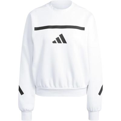 ZNE. Série Cura Verdadeira FW24 Roupa Esportiva Black Label Uniforme Pulôver Manga Longa Moletom Mulher moletom Branco JI7554