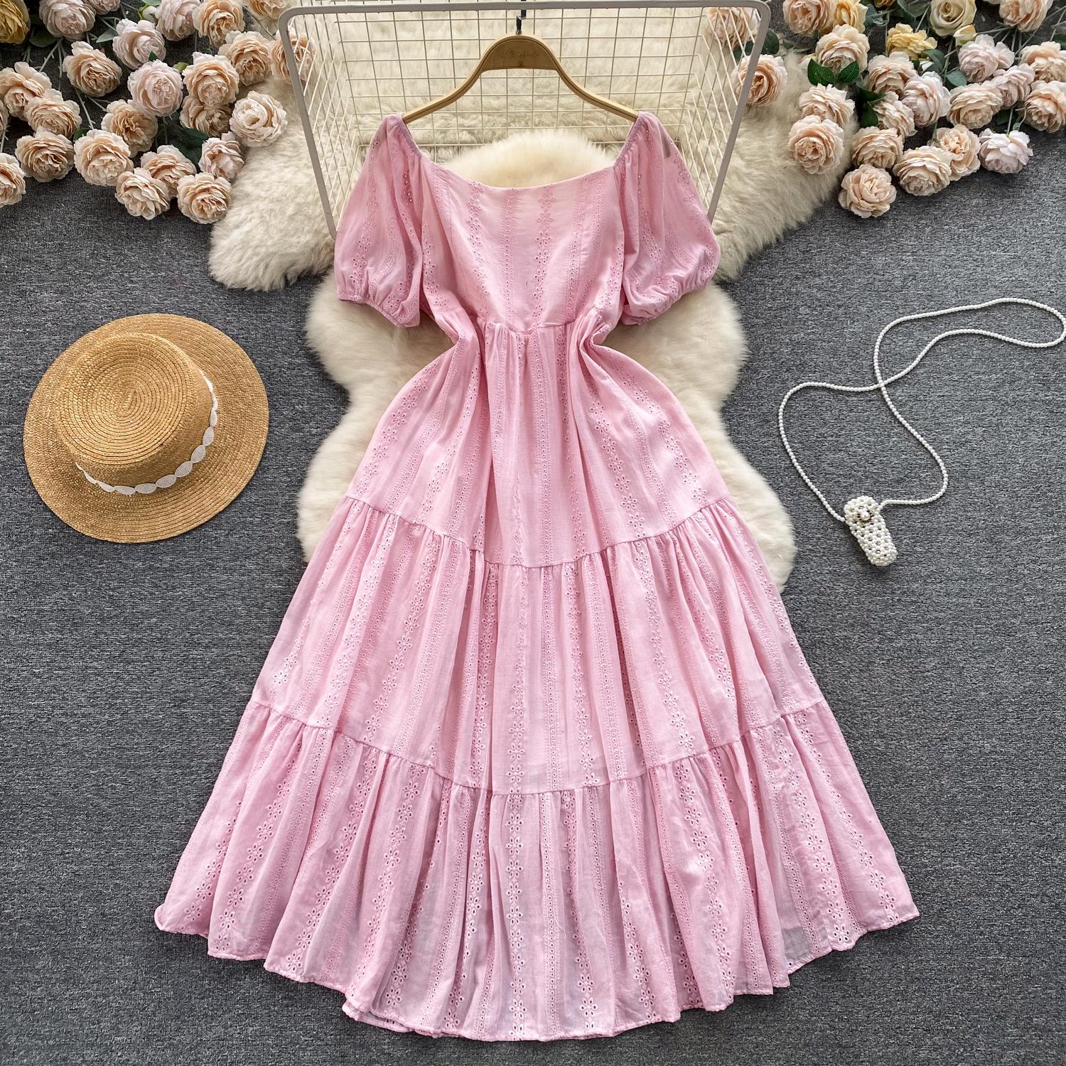 Летнее богемное белое платье для женской одежды — фото 3