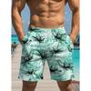 Kokospalmen 3D-gedruckte Badeshorts Palmen-Grafik Boardshorts für den Sommer Harajuku Hawaiianisch Coole Badehosen