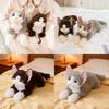 Plush Cat With Cartoon Design For Girls Bedroom Decor Gift Idea