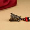 Bell Keychain Good Sound Bell Feng Shui Wind Chime Brass Small Bell Momofuku Buddhist Bell Good Luck Feng Shui Goods Luck Good Sound Amulet [Lanito]