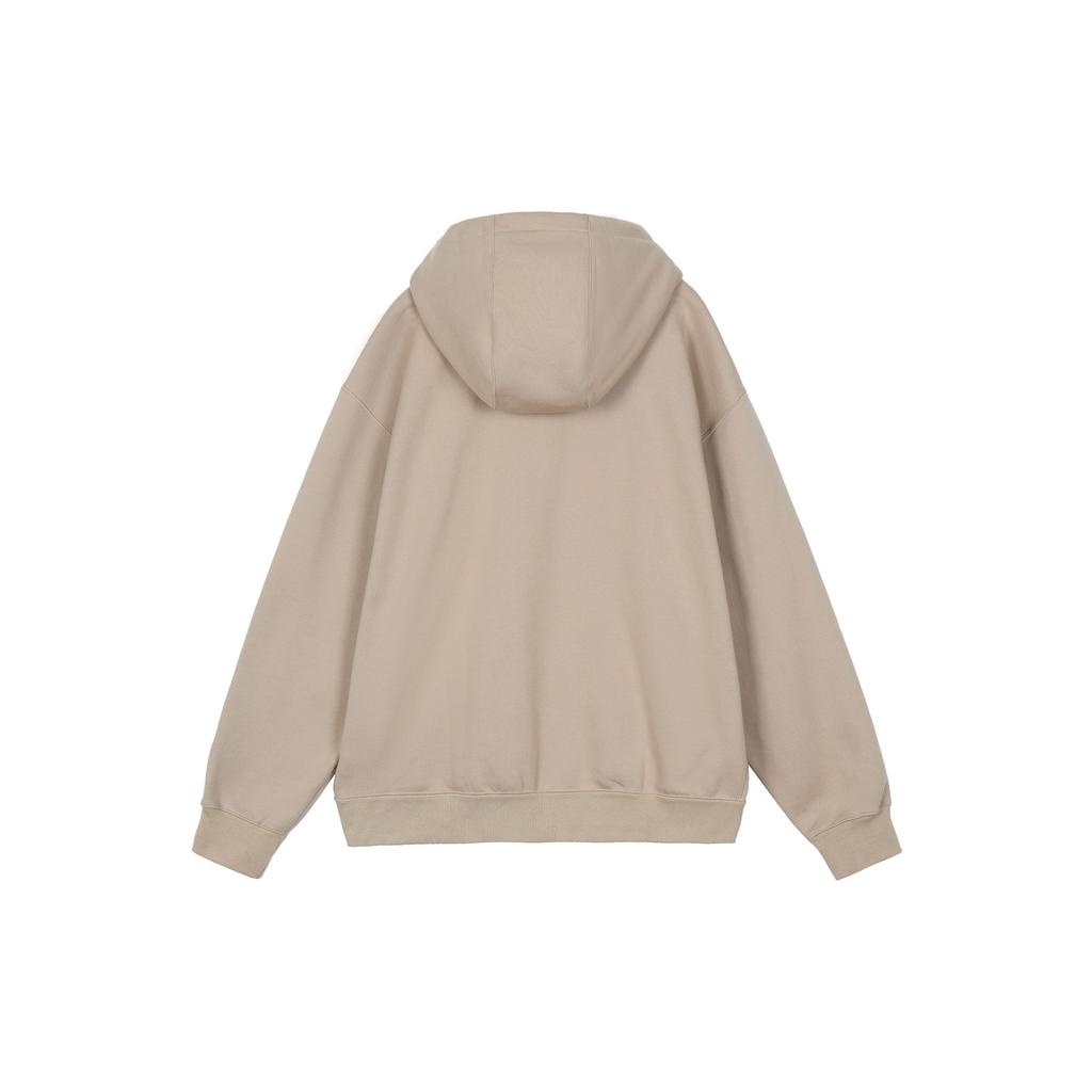 Nike Casual Sport Drawstring Fleece-Lined Long Sleeve Hoodie Men Tops Khaki CD6393-247