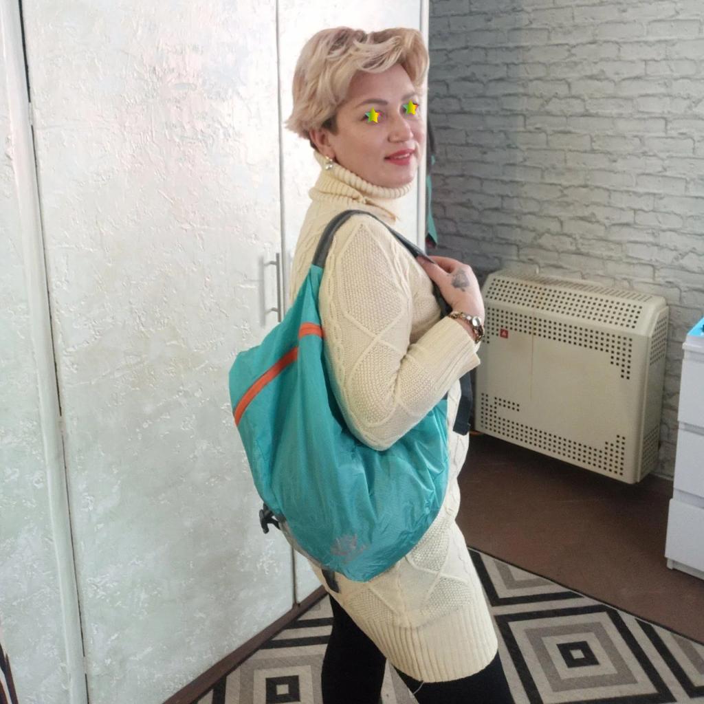 Zaino da Viaggio Delicato sulla Pelle, Borsa Sportiva Ultraleggera Unisex, Zaino Pieghevole Portatile per Esterni