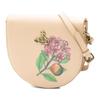 Logo Print Small Calfskin Crossbody Shoulder Bag Women Bags Pink 4303009742087O402