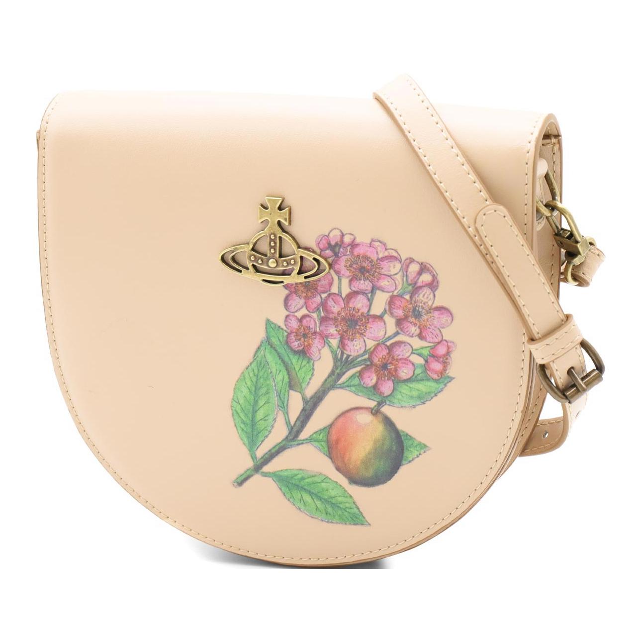 

VIVIENNE WESTWOOD Logo Print Small Calfskin Crossbody Shoulder Bag Women Bags Pink 4303009742087O402 Basic Set (Bag+Dust Bag)