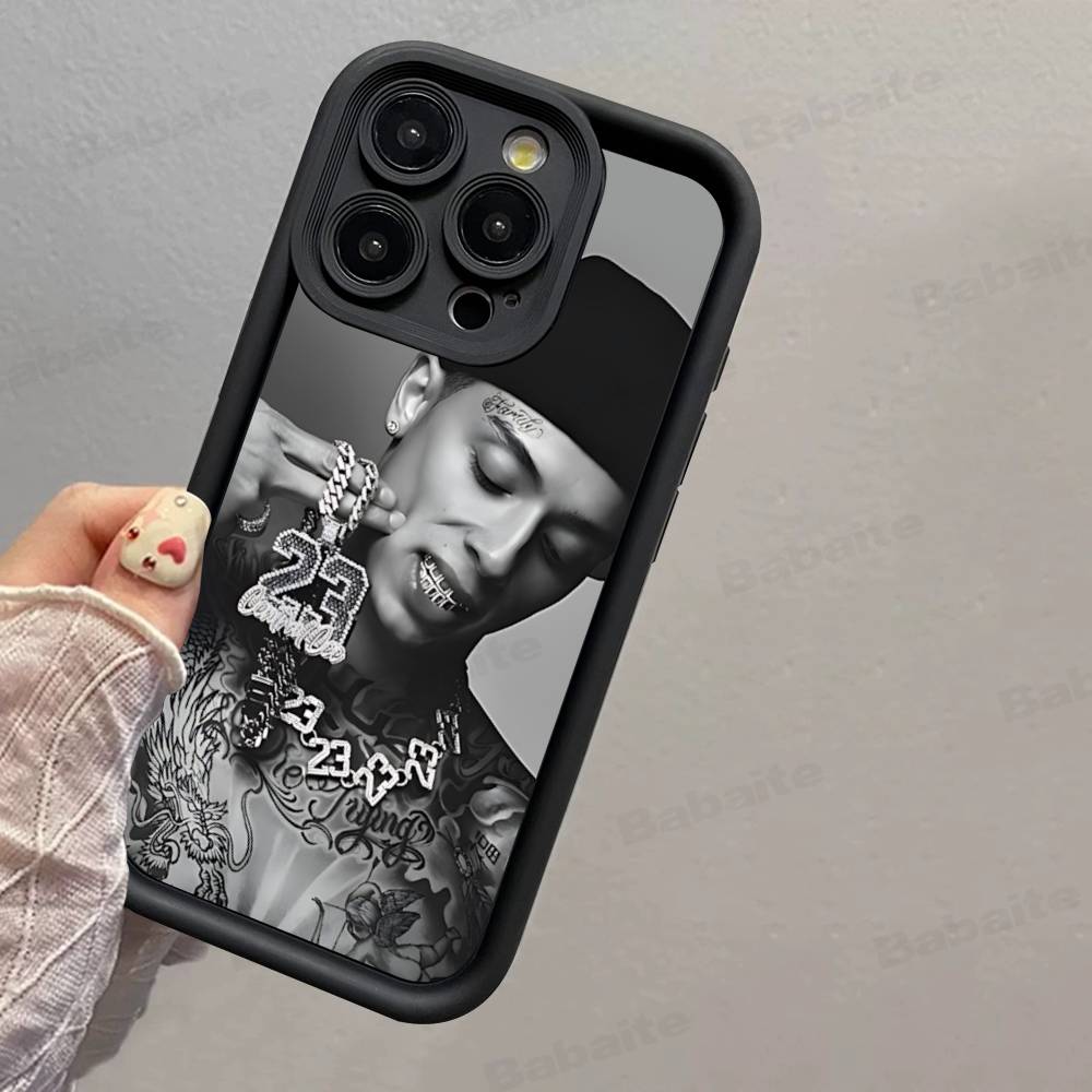 Beliebter C-Central Sänger C-Cee Musik Für IPhone 17 Pro Max 16 15 14 13 12 11 Plus Schwarze Weiche Handyhülle