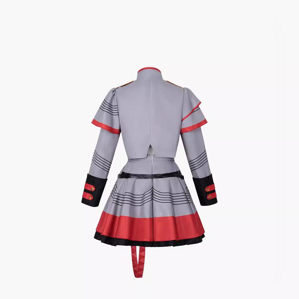 Anime Vtuber Kasane Teto Cosplay Costume Utau Clothing Synthesizer V Teto's Wig Halloween Virtual Singer Costume For Woman