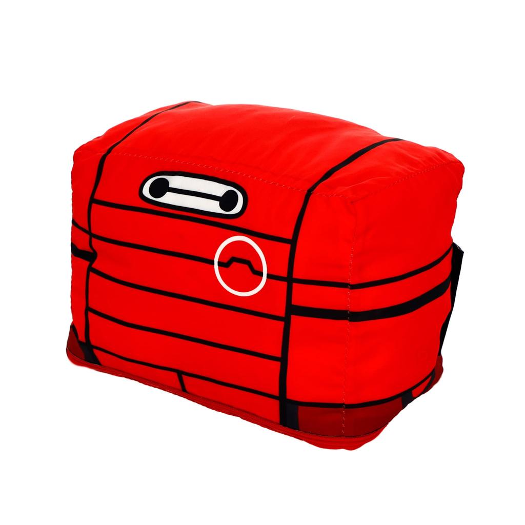 Marushin Disney Baymax Standby Blanket with Pouch, Compact, Cute, Fluffy, Stylish, and Cold Weather Protection, Product Number: 2245036700