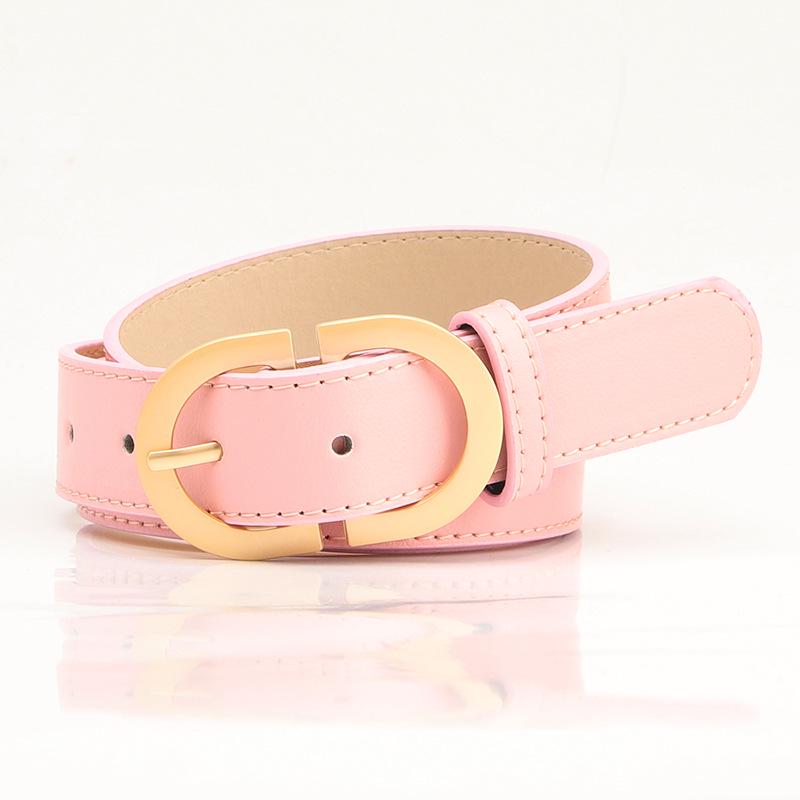 "Korean Style Women's Versatile Imitation Leather Belt – Trendy, Simple, Decorative Waist Accessory"