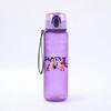 650ML K-Pop Demon Hunters Water Cup Boys Girl Portable Drop-proof Outdoor Fitness Jug Trend Simple Frosted Sports Water Cups Gift