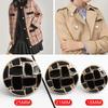 5Pcs No Sew Button Pins Cover Up Buttons Women Shirt Brooch Buttons Detachable Buttons Pins For Clothes Shirt Sweater Decor