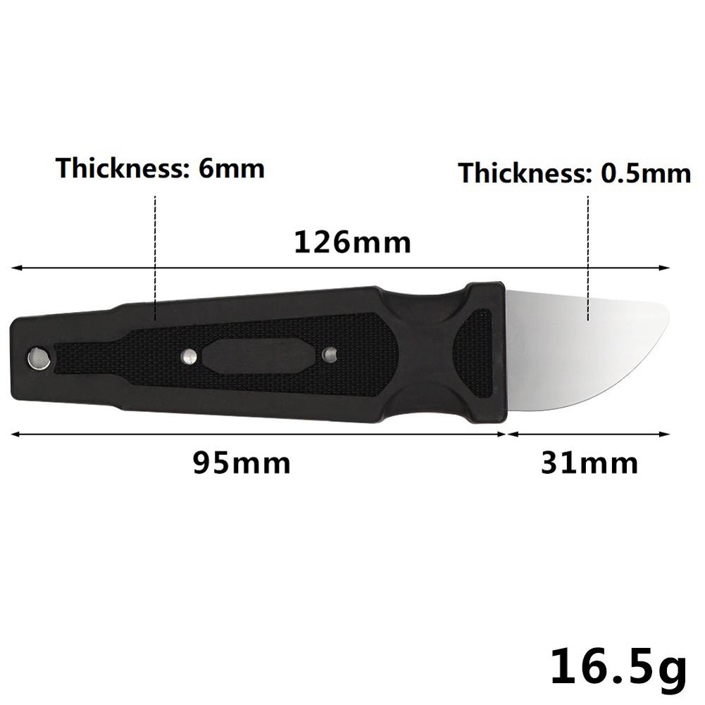 Pry Blade Disassemble 126mm / 4.96Inch Black Disassemble Tool