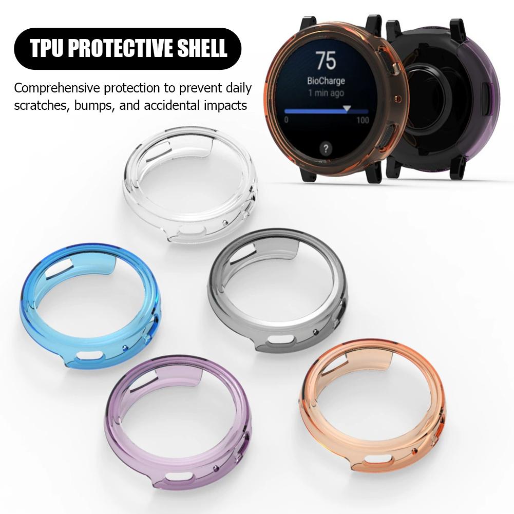 Protective Tpu Case For Garmin Active Max Smart Watch Shockproof Anti-Scratch Bumper Cover For Garmin Active Max