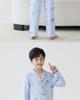 Lulu Niu Boys' Pure Cotton Spring/Autumn Pajamas - Long Sleeve Homewear for Kids, 2025 Collection