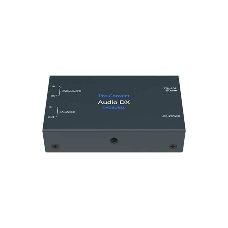

Pro Convert Audio DX [Regularly imported product] [ Dante/SRT/NDI correspondence Analog/digital audio converter ]