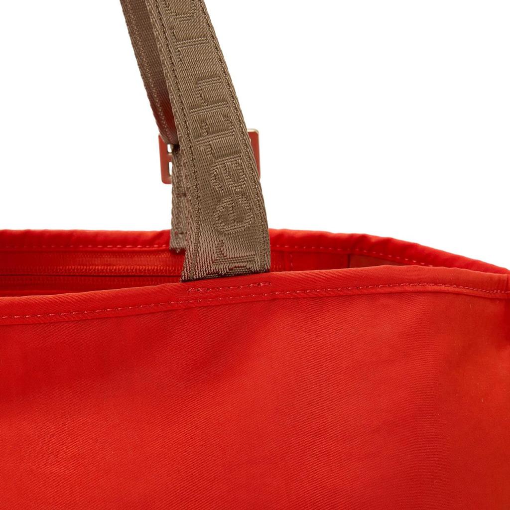 [Breath TOPKAPI] Freie Nylon-Logo-Band-Tragetasche, A4-Größe (Orange)