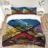 3pcs Turtles Bedding Set. Soft and Comfortable with No Core Included (1x Duvet Cover + 2x Pillow Covers) yy251031054