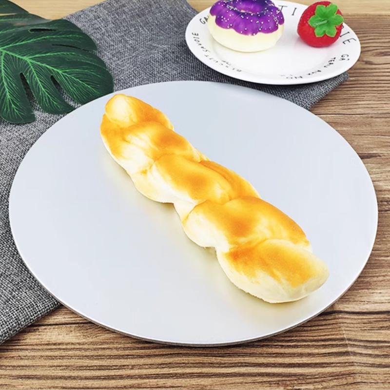 10pcs Cake Cardboard Diameter 16-25CM Available Circle Cardboard Base Golden Silvery Coated Round Cake Board Cake Dessert Tray