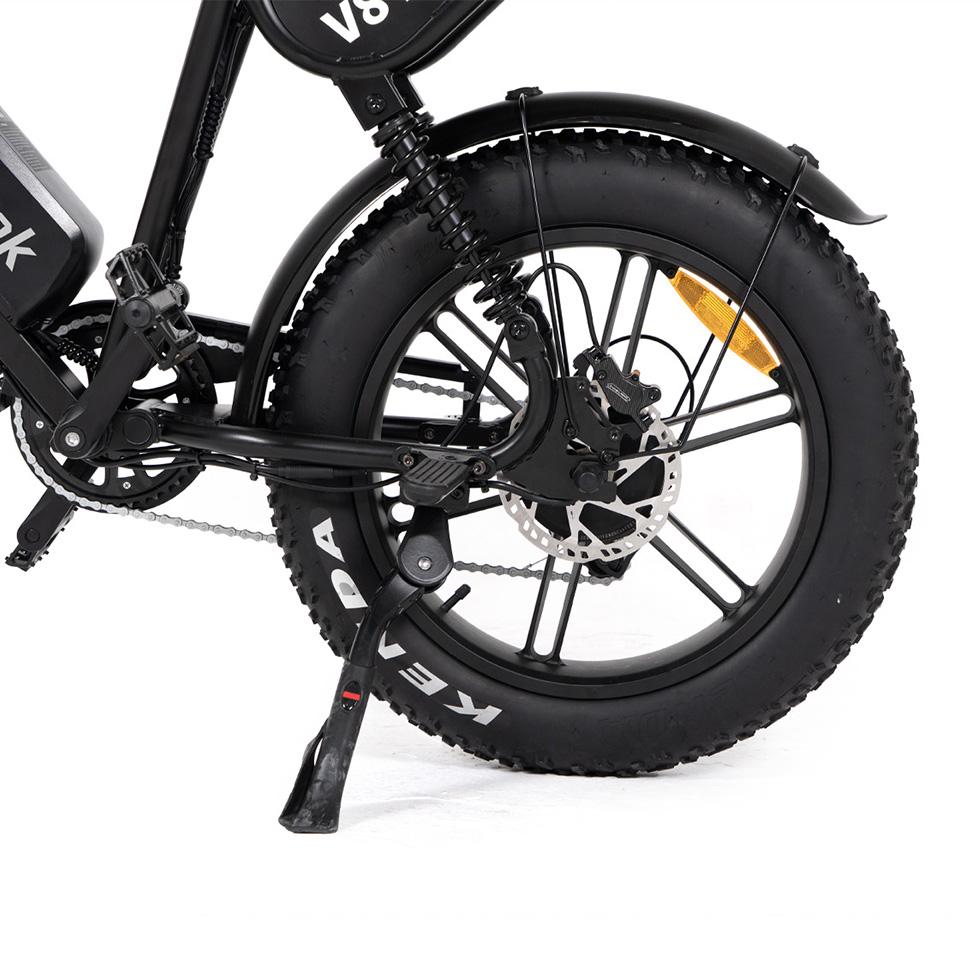 ATLASTREK V8 MAX Fully-Suspension Elektrofahrrad mit 48V 15AH Akku, Shimano 7-Gang