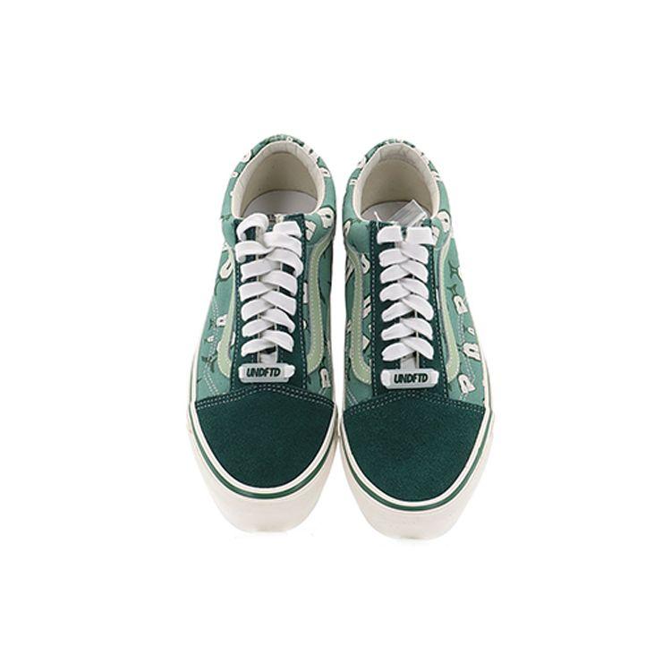 Vans Undefeated x OG Old Skool LX U-Man - Bistro Green Unisex Sneakers Marshmallow VN0A4P3X7AF
