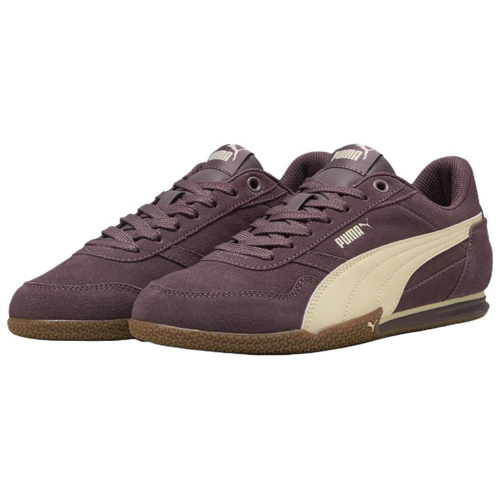 Women's Sneakers PUMA Bella Casual Shoes Unisex Burgundy/Beige