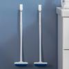 Long Handled Bathroom Wall and Floor Cleaning Brush with Detachable Sponge Head Suitable for Scrubbing Tiles, Bathtubs, and Mosaics