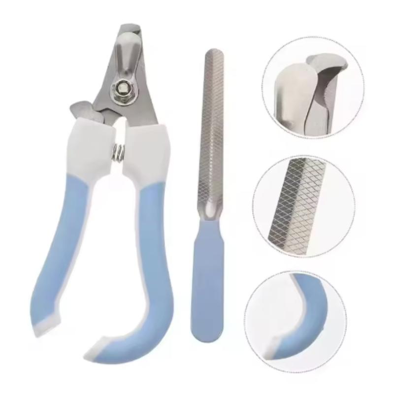 Pet Nail Clippers Pet Dog Cat Grooming Nail Scissors Stainless Steel Straight Handle Clippers Pet Supplies