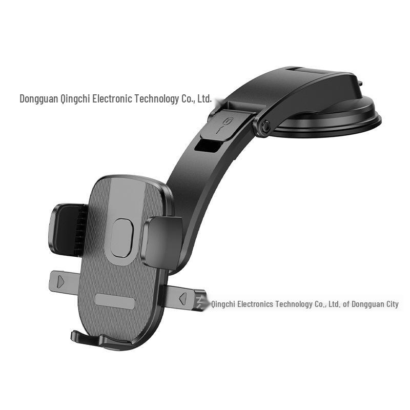 Universal Car Phone Holder with Suction Cup - Anti-shake Dashboard & Windshield Mount