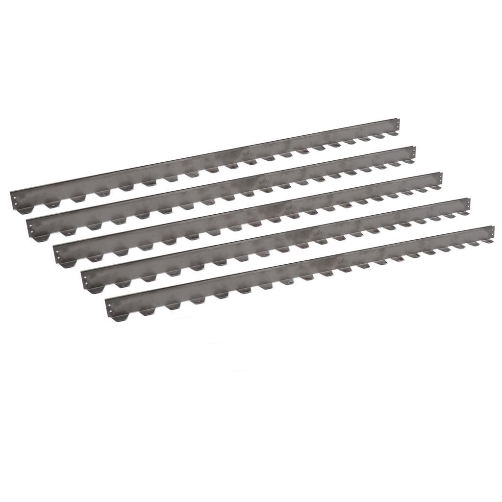 10Pcs Garden Edging Border 201 Stainless Steel Landscape Edging Kit for Flower Grass Yard